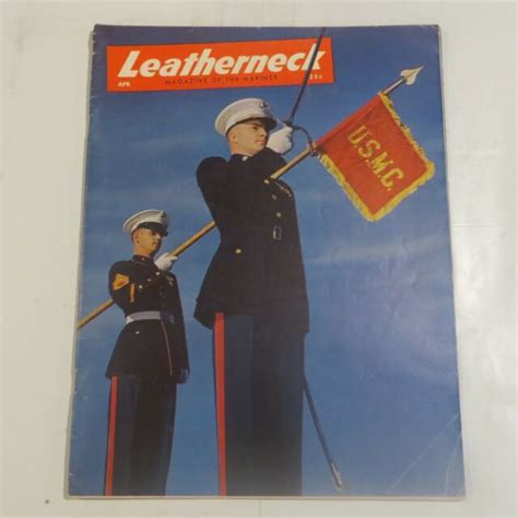 Leatherneck Marine Corp Marines Magazine April 1951 O1 Ebay