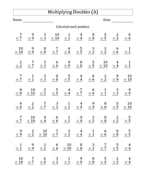 6th Grade Math Worksheets Free Printable Pdf