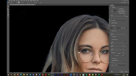 Photoshop Select And Mask Tool Youtube