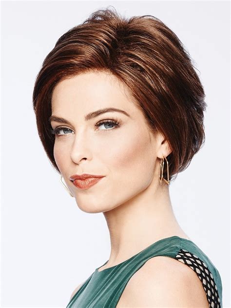 Trendy Chin Length Bob Wig With Front Layers Popular Style Chin Length