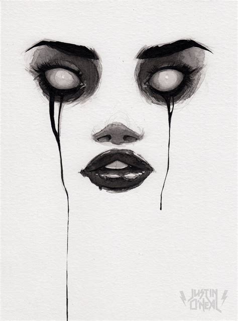 Ghosts That Haunt Fine Art Print X Or X Etsy In Scary Drawings Scary Art Dark