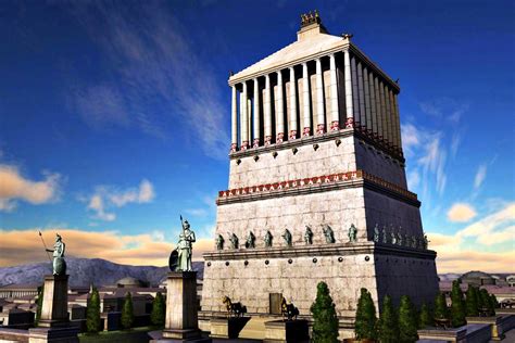 Mausoleum At Halicarnassus Series Seven Wonders Of The World