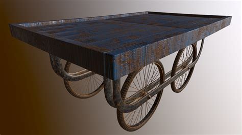 Hand Carriage 3d Model By Chander1980