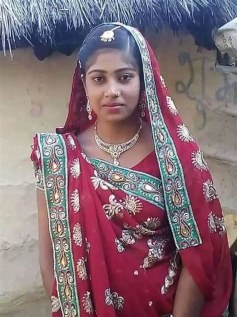 indian village girl image