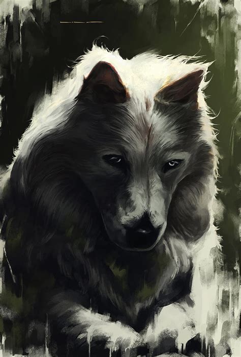 Wolf Glance Art Predator Beast Hd Phone Wallpaper Peakpx