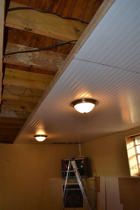 Basement Ceiling Installation Looks So Much Better Than The Typical