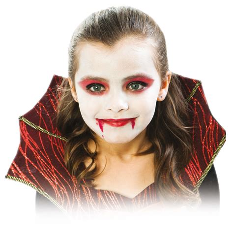 Easy To Use Kids Halloween Vampire Make Up Facepaint Crayon Set Vamp