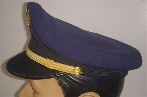 Flying Tiger Antiques Online Store 1990s United Air Lines Pilot Hat