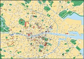 Mapas de Dublín | Mapa turístico de Dublín