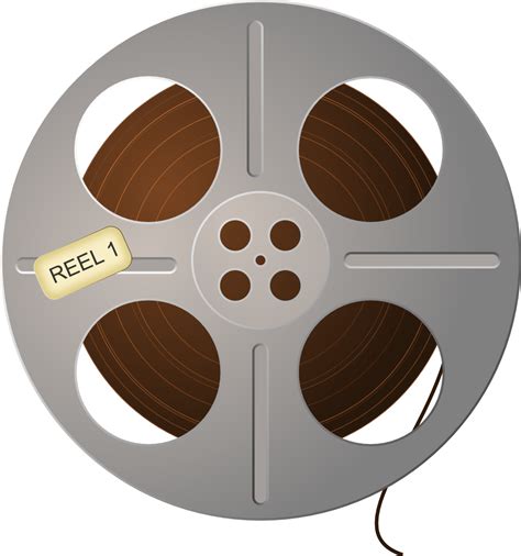 Free Popcorn Clipart Image Movie Reel Clip Art Wikiclipart Sexiz Pix