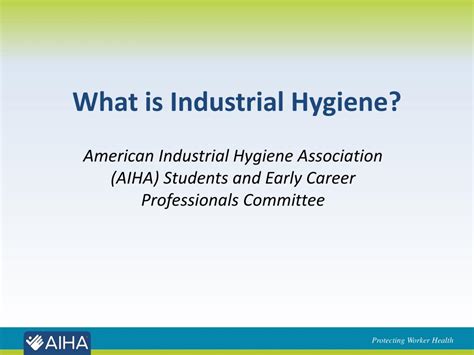 Ppt What Is Industrial Hygiene Powerpoint Presentation Free