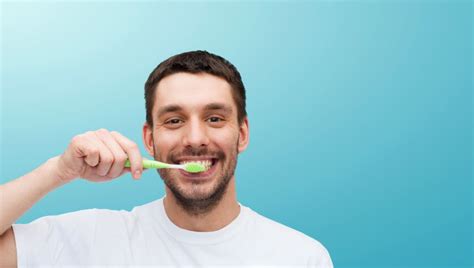 Man Brushing His Teeth 1 The Virtual Orthodontist