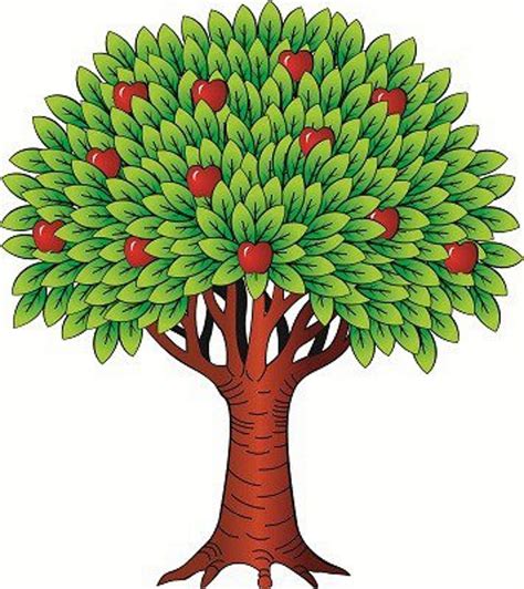 Красивое яблочное дерево - картинка №7667 | Printonic.ru