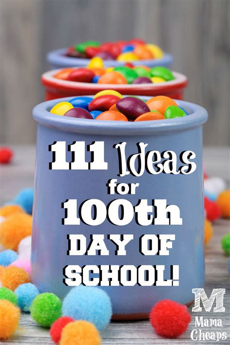 100 Items To Bring For The 100th Day Of School School Walls