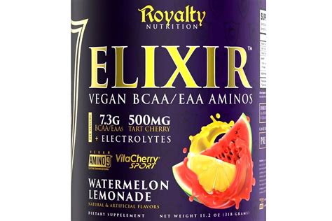 Royalty Nutrition Revamps Elixir With All Nine Eaas At 73g Per Serving