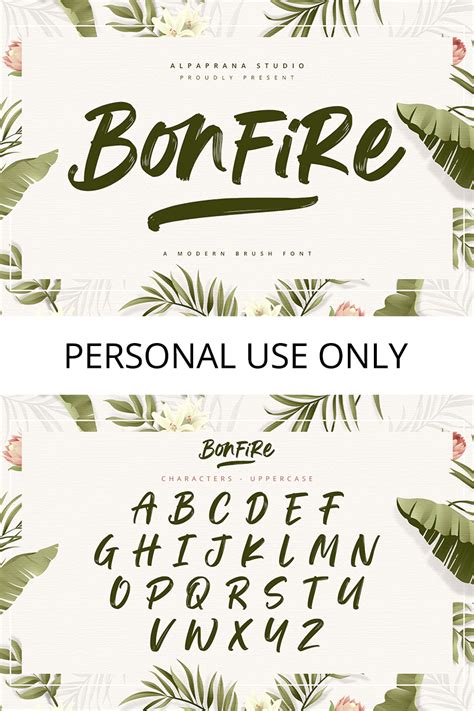 Bonfire Font 1001 Free Fonts