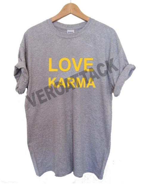 Love Karma T Shirt Size Xssmlxl2xl3xl