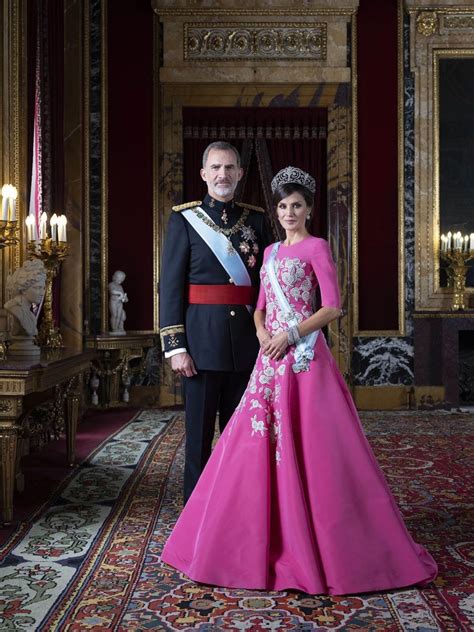 Reine Letizia Roi Felipe Vi Princesses Leonor Et Sofia Despagne