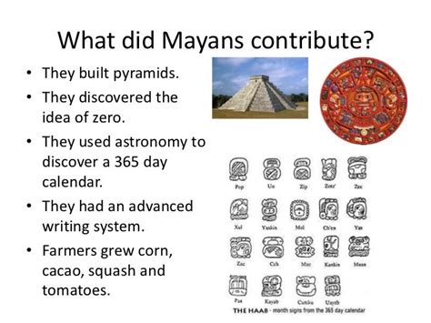 Contributions Of The Mayan Civilization Emracuk