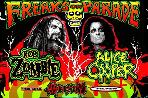 Rob Zombie And Alice Cooper Plot 2023 Tour Dates Ticket Presale Code And On Sale Info Zumic