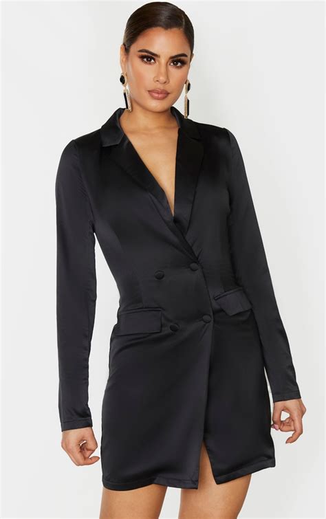 buy black blazer dress tall off 55
