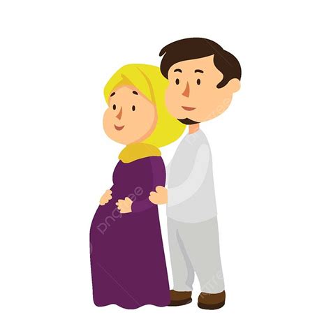 Gambar Kartun Ibu Hamil Dan Suami