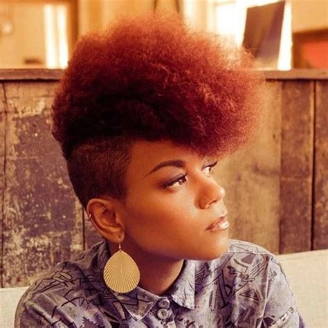 Mohawk Hairstyles For Black Women 2020 15 Best Natural Hairstyles For
