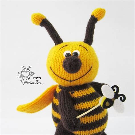 Сheerful Bee Knitting Pattern By Simplytoys13 Lovecrafts Animal