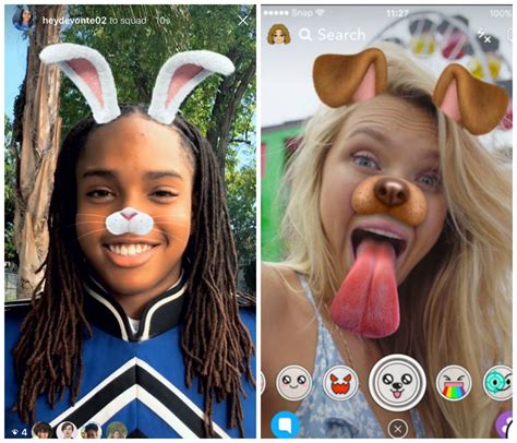 Zavar Művezető Időszerű Snapchat Face Filters Prosper Orális Ital