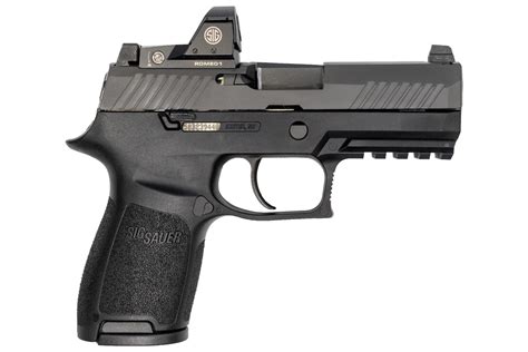 Sig Sauer P Compact Mm Striker Fired Pistol With Romeo Reflex Sight And Night Sights