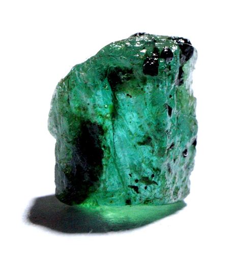 Zambian Emerald Rough Gemstone Green Color Natural Emerald Etsy