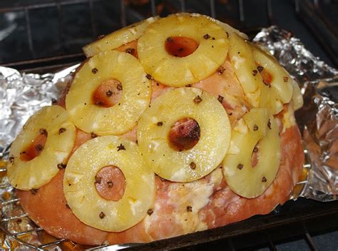 A Good Old Fashioned Baked Ham With Pineapple And Cloves The Way Mom Used To Make It Baked