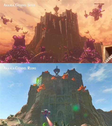 The Siege Of Akkala Citadel Before And After Ageofcalamity In 2021