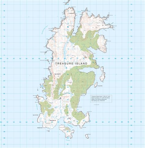 Treasure Island Map Robert Louis Stevenson Tippna