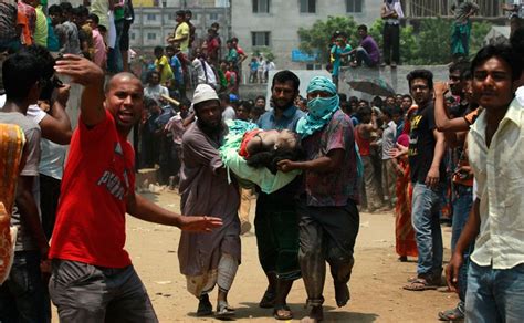 Images Death Toll In Bangladesh Garment Factory Collapse Crosses 1000