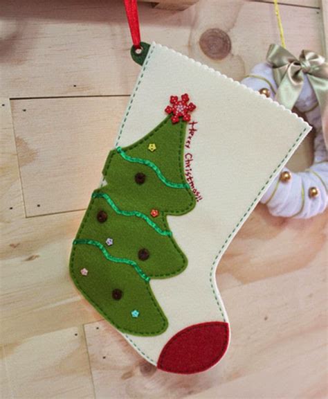 Bota navideña con fieltro paso a paso ~ Mimundomanual