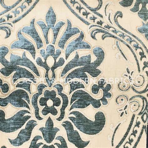 Classic Floral Damask Velvet Fabricdrapery Upholstery Etsy In 2020