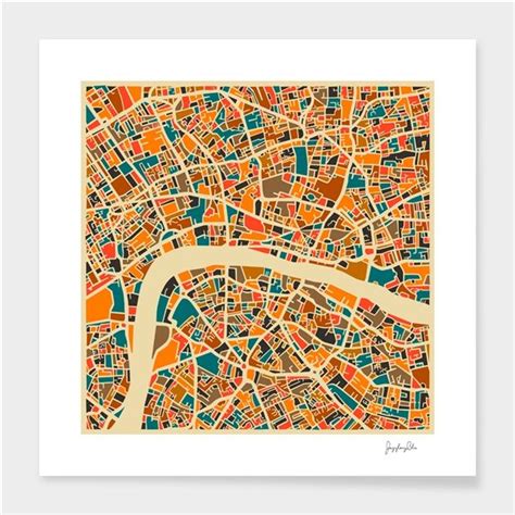 London Art Print By Jazzberry Blue Numbered Edition From 249