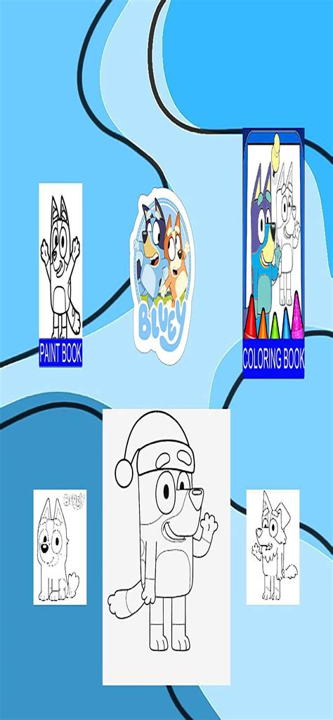 Bingo Coloring Book Bluey Für Android Apk Herunterladen