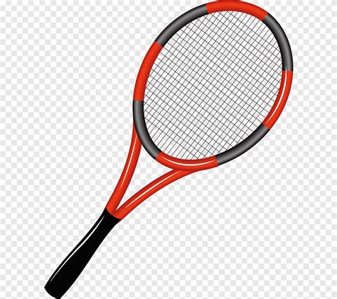 Cartoon Tennis Racquet Tennis Racket And Ball Clipart Bodaswasuas