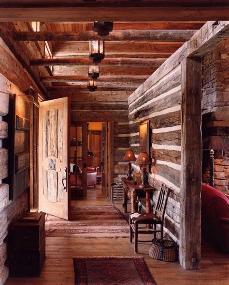Amazing Log Cabin Interior Ideas National Land Realty News
