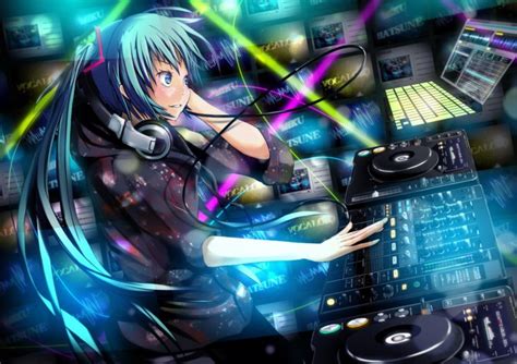 Headphones Music Vocaloid Multicolor Hatsune Miku
