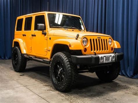 2012 Jeep Wrangler Unlimited Sahara 4x4 Sahara 4dr Suv For Sale In