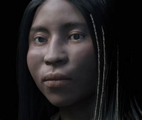 The Forensic Facial Reconstruction Of A Shishalh Girl Who Lived Nearly
