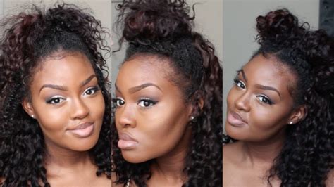 3 Styles With A Lace Front Wig Youtube