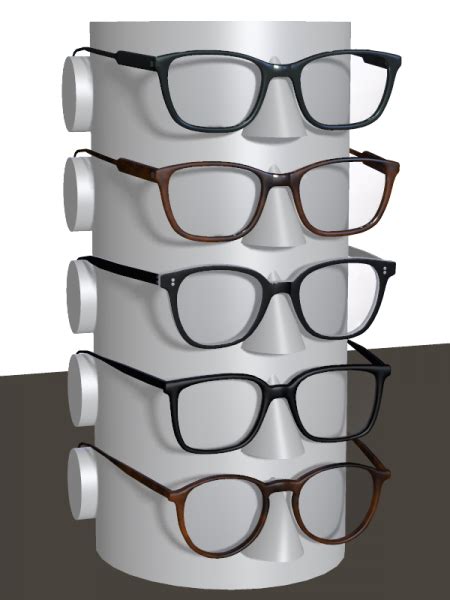 Nerd Glasses 3d Model Sharecg