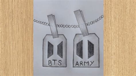 BTS Army Drawing Easy Step By Step BTS Army Drawing Bts Logo Drawing