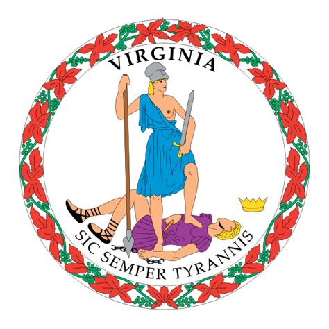Sweet Libertythe Actual Seal Of Virginia Saw The Virginia State