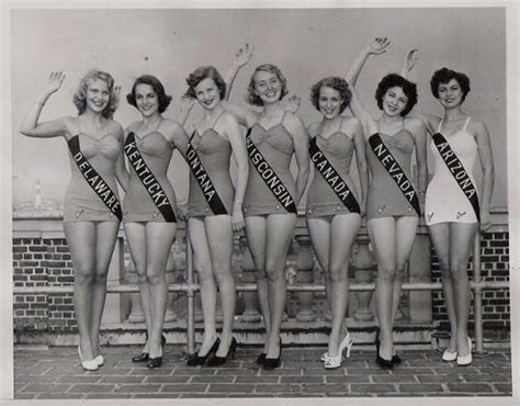 Beauty Contest Vintage Swimwear Miss America Vintage Bathing Suits