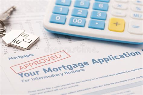 Mortgage Loan Stock Photo Image Of Loan Authorized 100674188